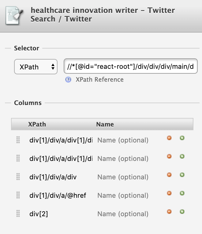 Twitter outreach planning