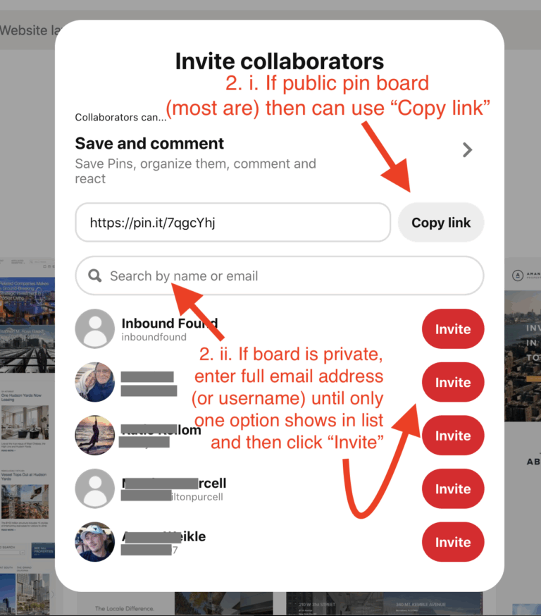 How to share creative assets online