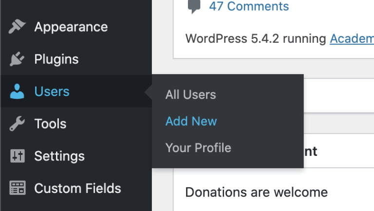 How to share website related credentials